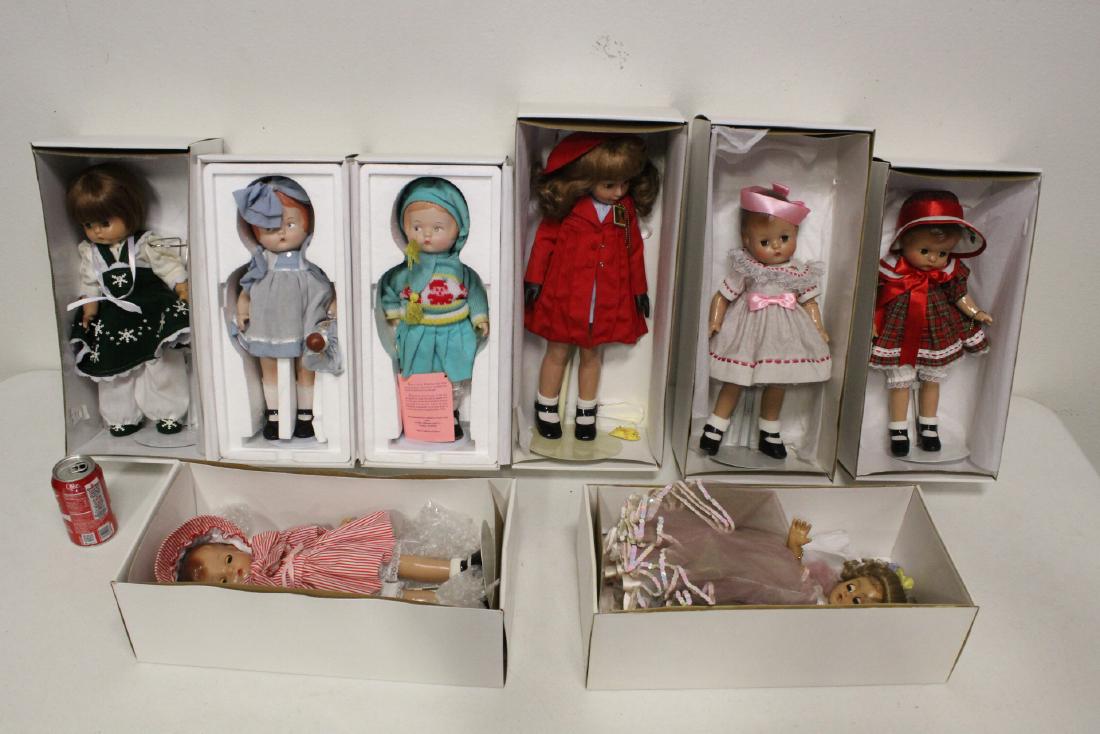 8 large Effanbee dolls: 8 large Effanbee dolls