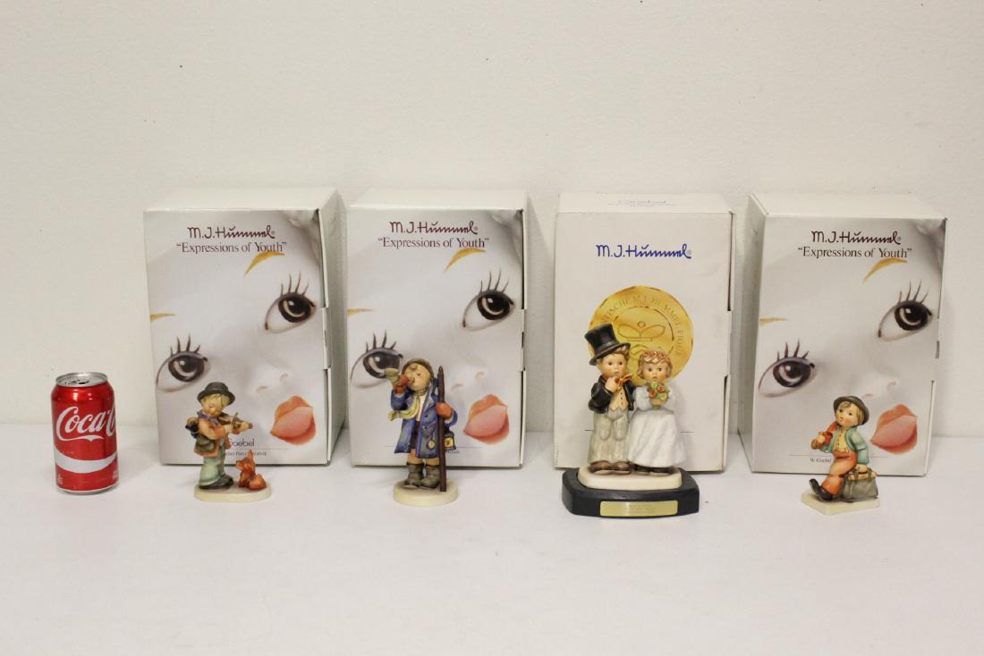 4 Hummel figures in original boxes (1 of 10)