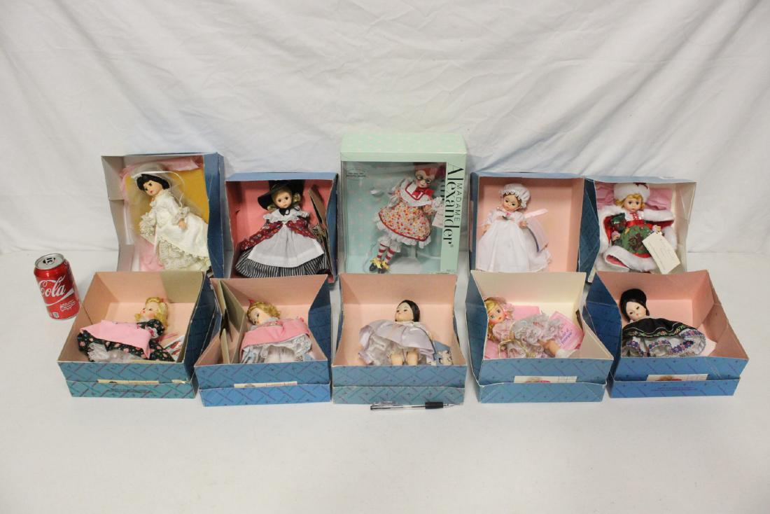 10 Madame Alexander dolls in original boxes (1 of 10)