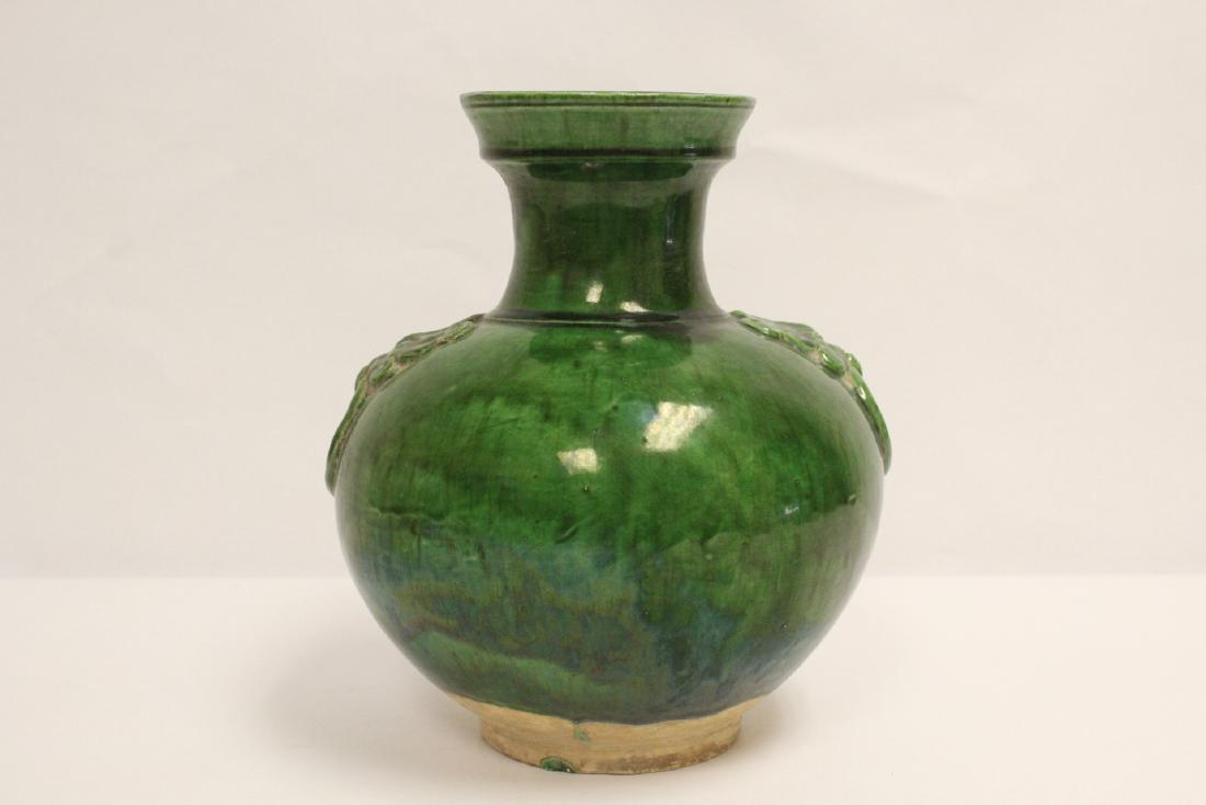 Chinese Han style green glazed jar (1 of 10)