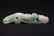 translucent apple green jadeite carved belt buckle - 6
