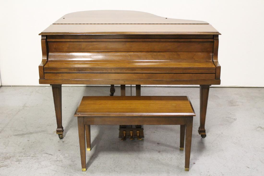 Baby grand piano by P.A. Starck, New York