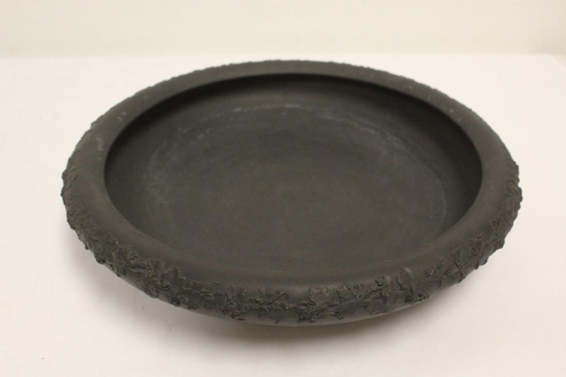 Unusual black Wedgwood bisque large bowl (1 of 10)