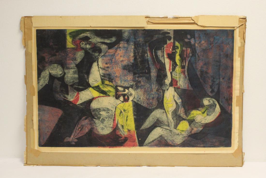 Color intaglio by Ernest Bradfield Freed (1 of 10)