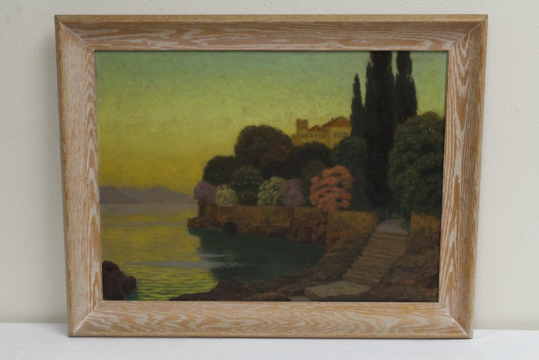 Oil on panel by Eduard Kasparides (1 of 10)