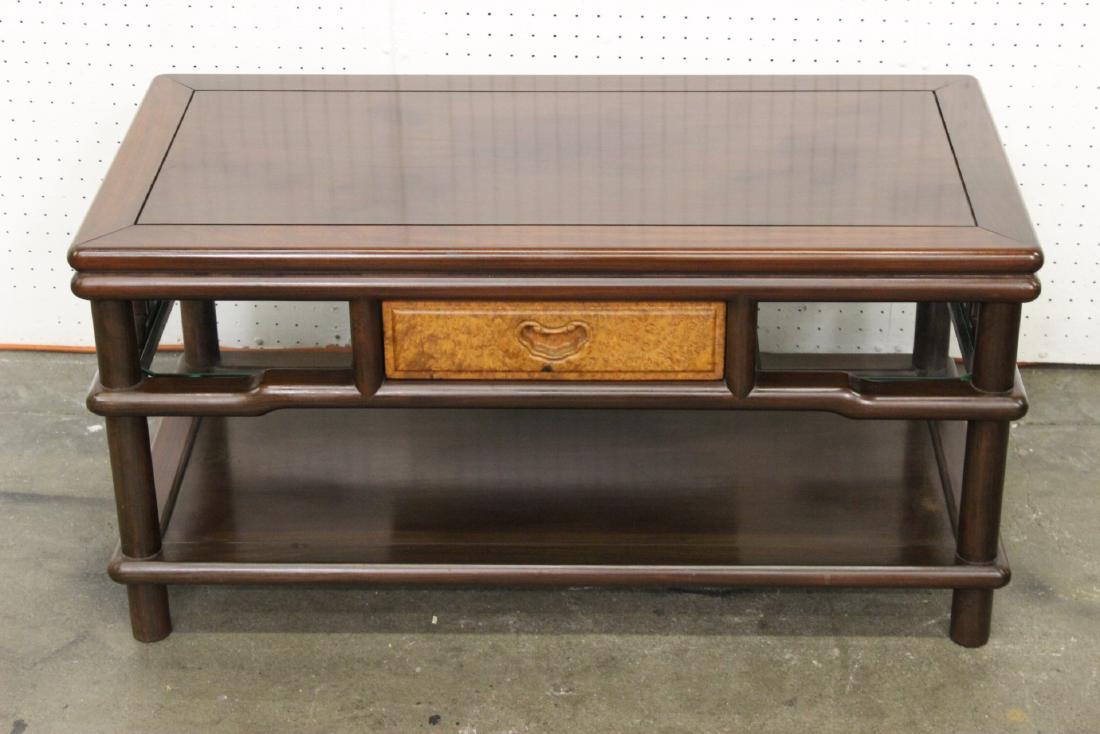 Chinese vintage rosewood 2-tier table (1 of 10)