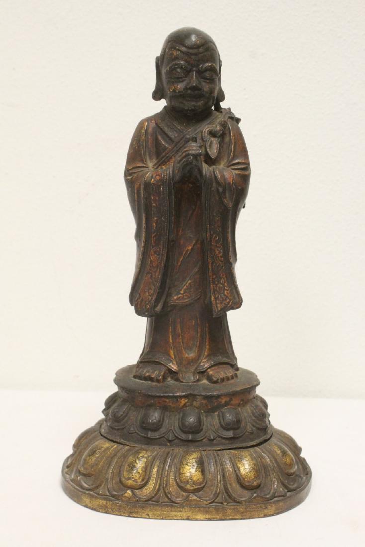 Important Chinese gilt bronze Buddha (1 of 10)