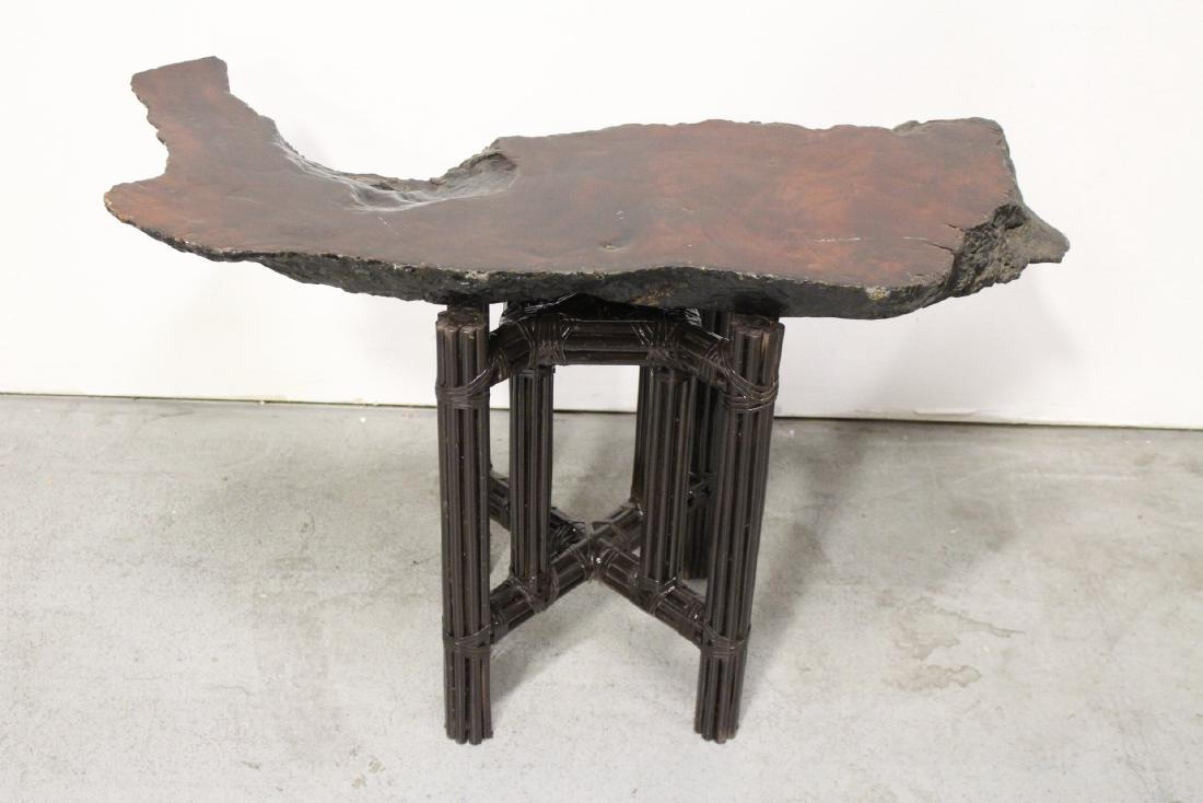 Chinese burl walnut table (1 of 10)