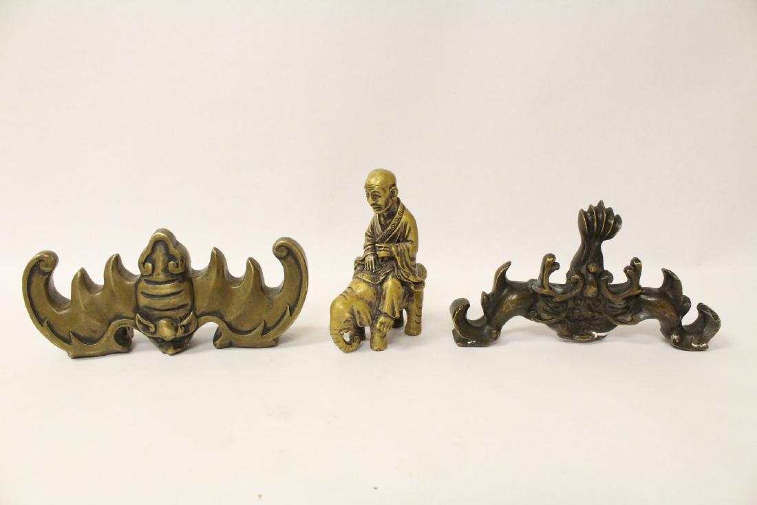 3 Chinese bronze items (1 of 10)