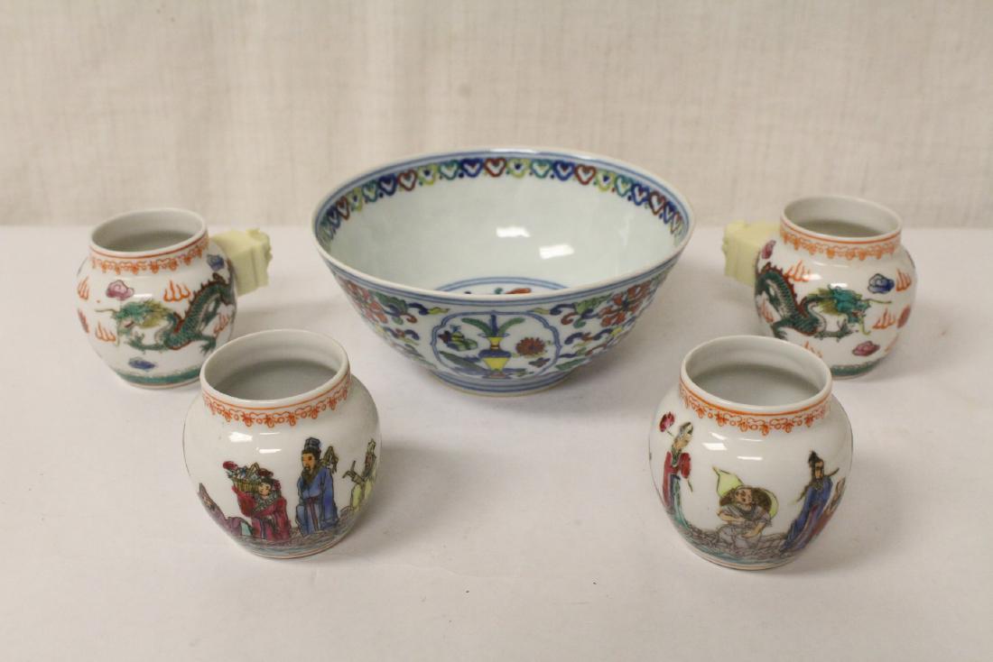 5 misc. porcelain pieces (1 of 10)