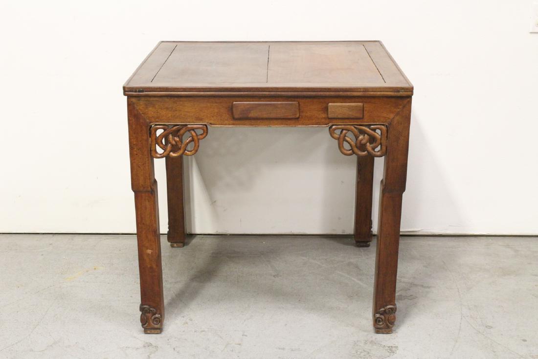 Rare Chinese antique rosewood mahjong table