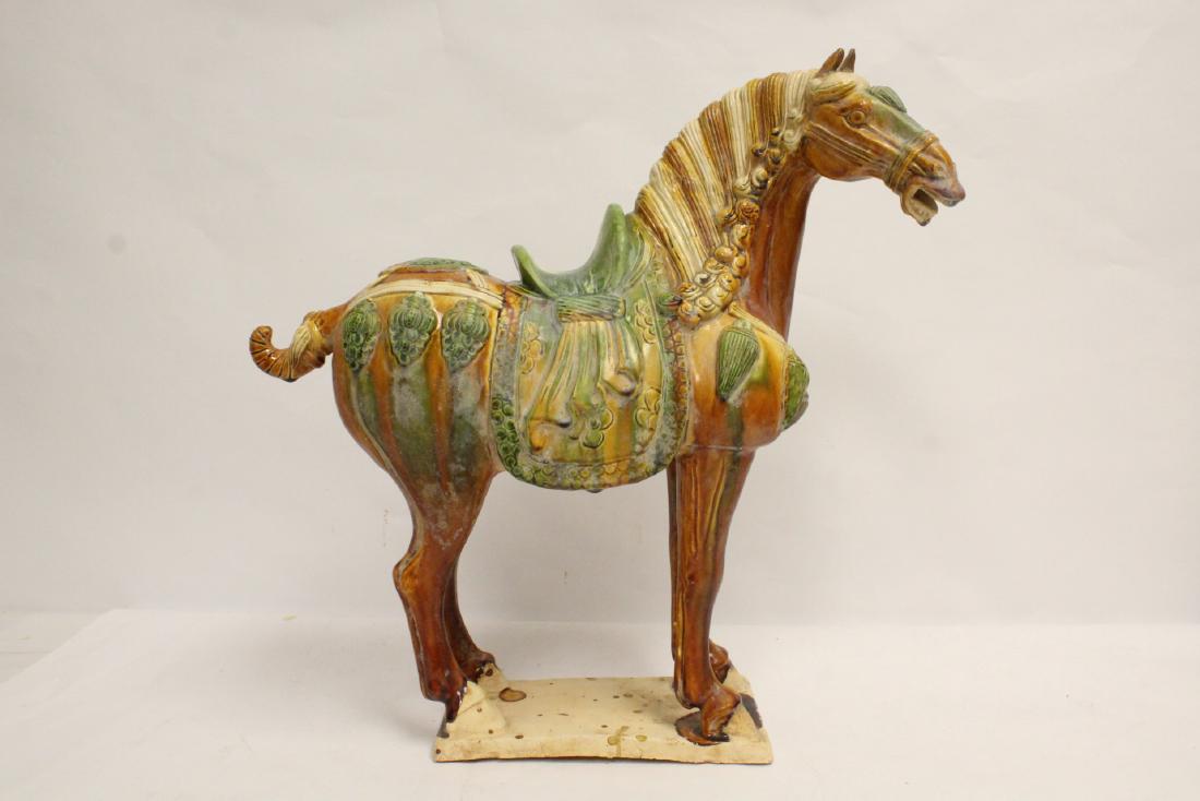 Chinese sancai style horse (1 of 10)