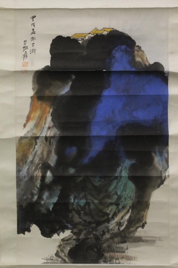 Chinese watercolor scroll (1 of 10)