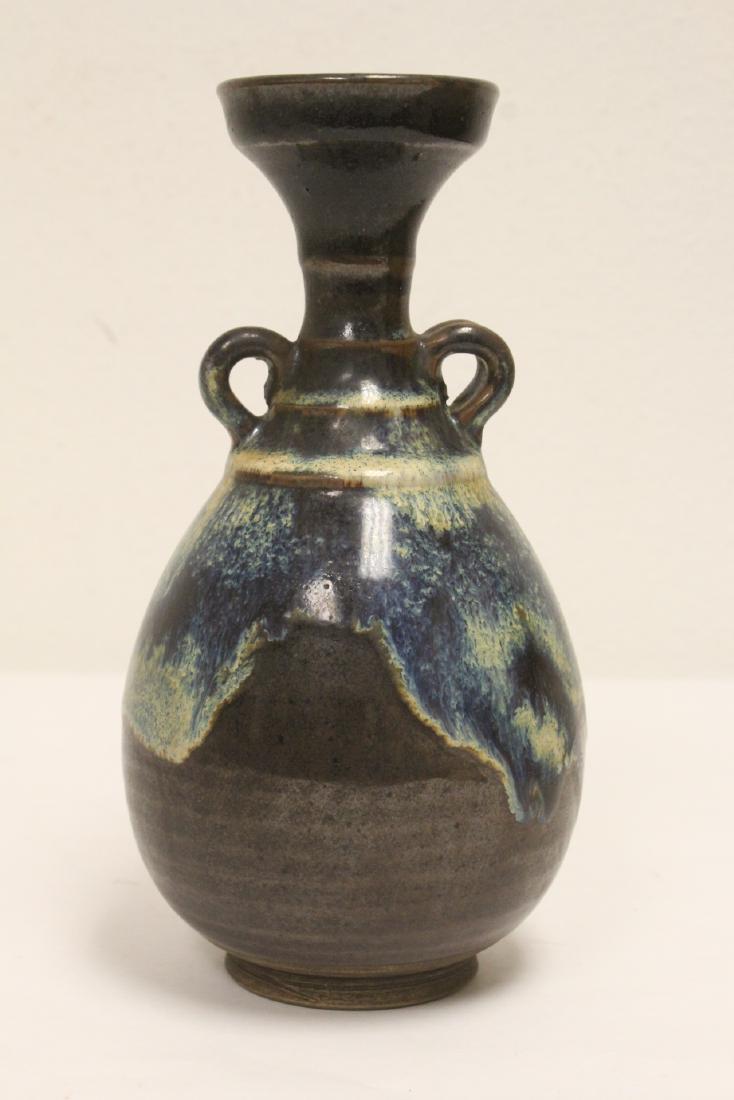 Song style brown glazed vase (1 of 10)