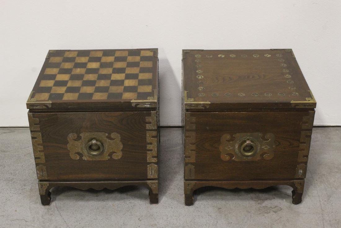 2 Chinese rosewood stands (1 of 11)