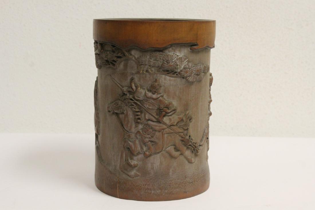 Chinese bamboo brush holder (1 of 10)