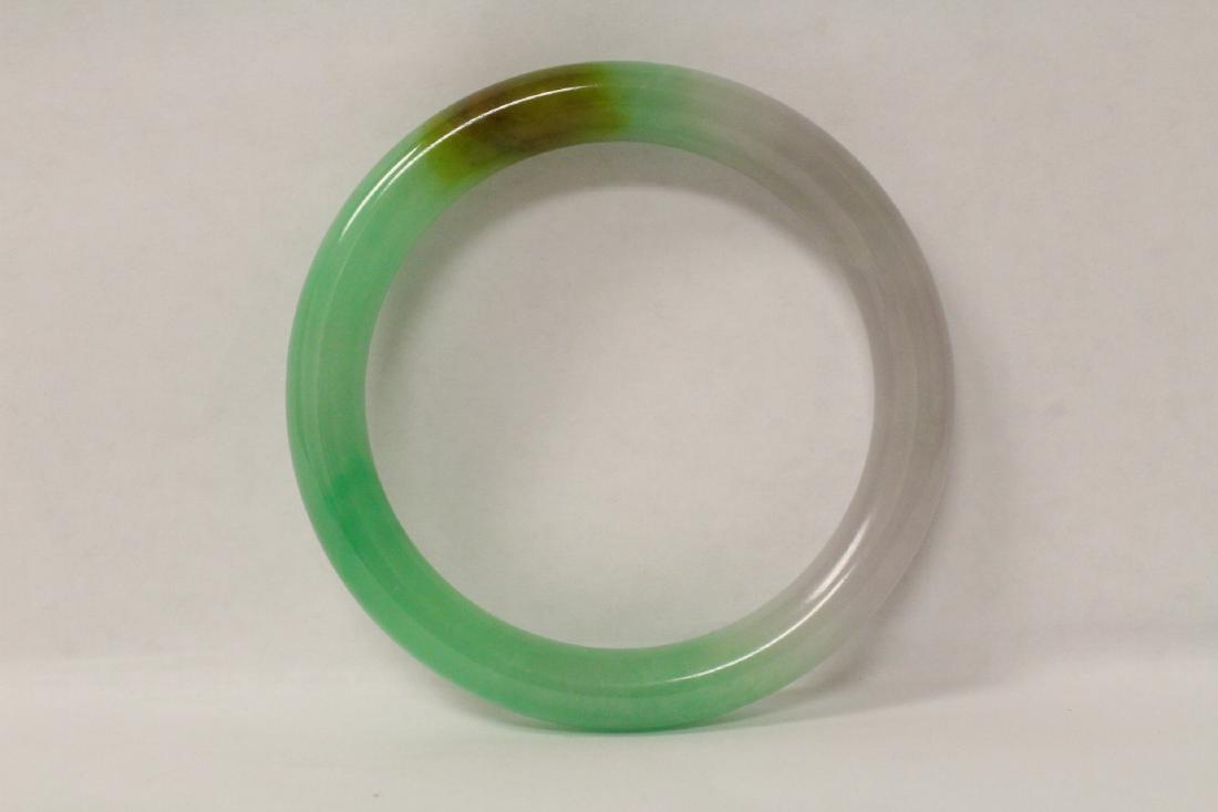 Lavender jadeite bangle bracelet (1 of 10)