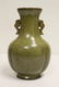 Chinese green glazed porcelain vase