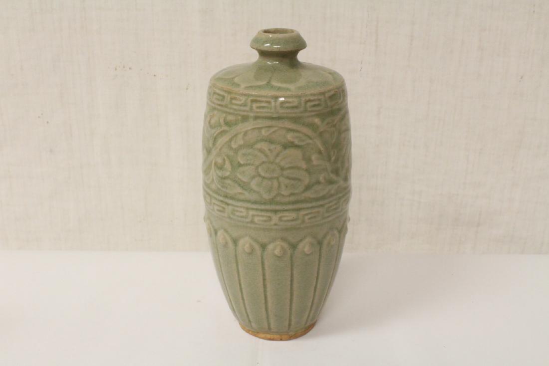 Song style celadon vase (1 of 10)