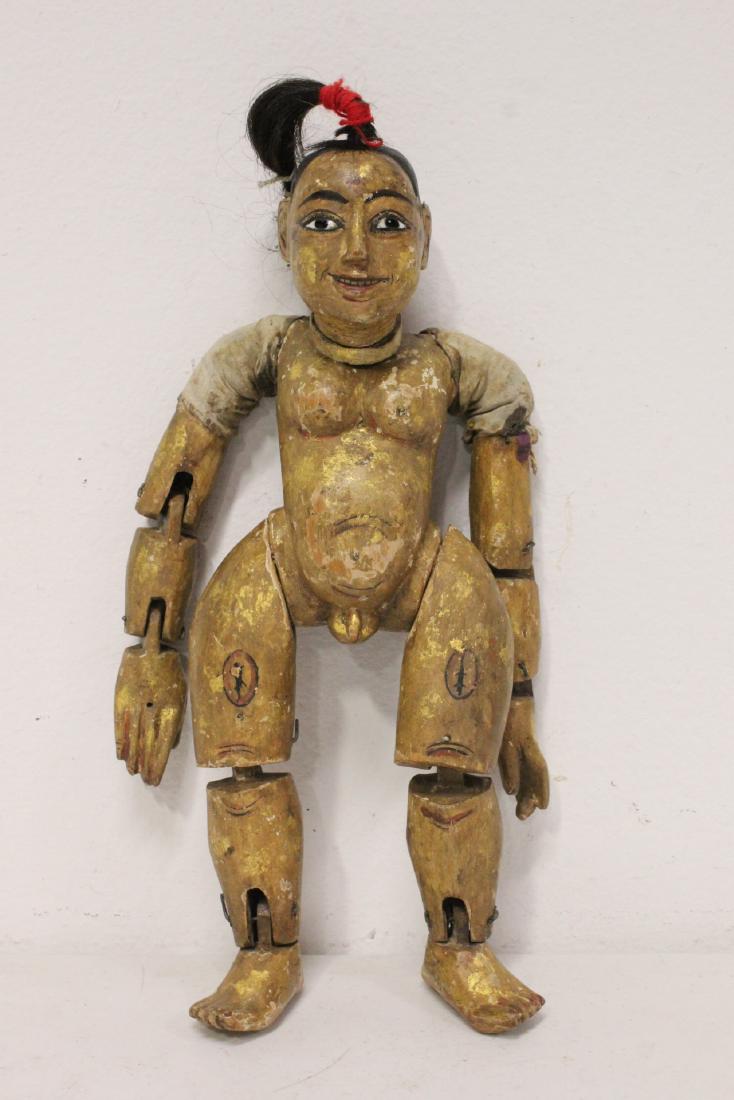 A rare 18th century Spanish cage doll (1 of 10)