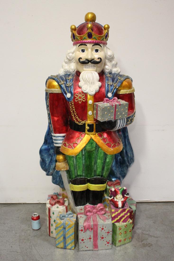 An extremely rare painted fiberglass statue (1 of 13)