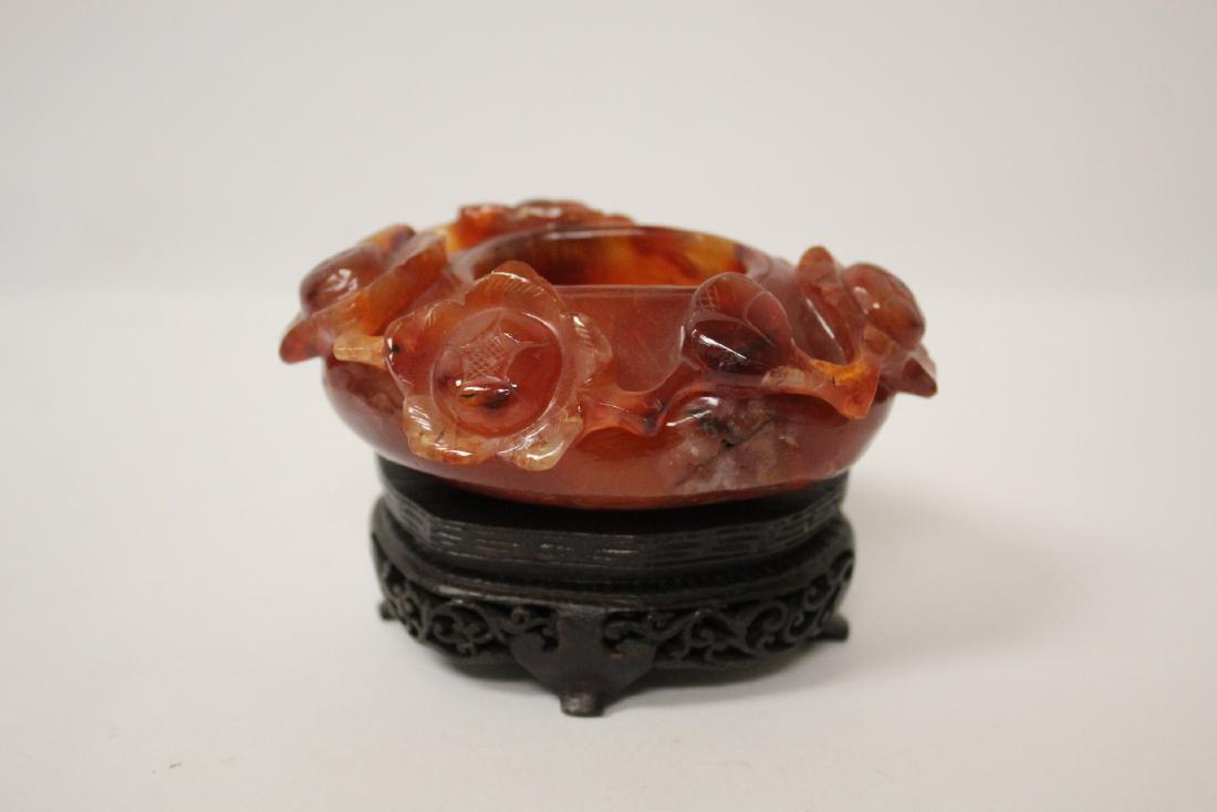 Chinese agate carved water dripper (1 of 11)