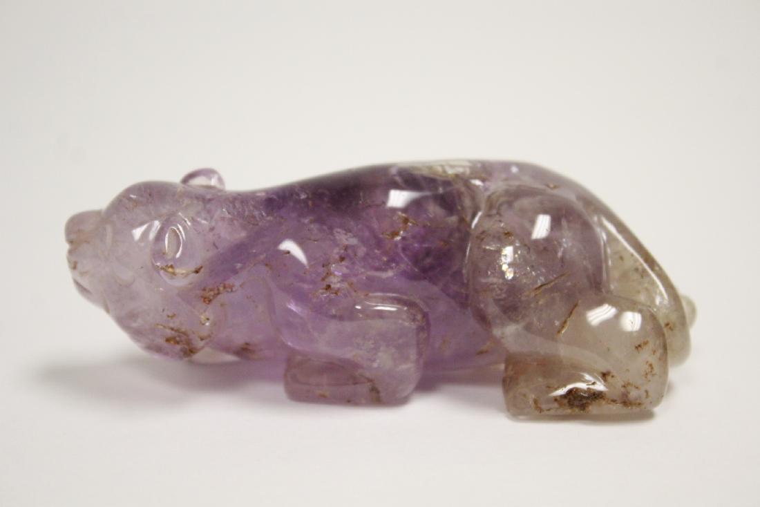 A crystal carved bear (1 of 10)