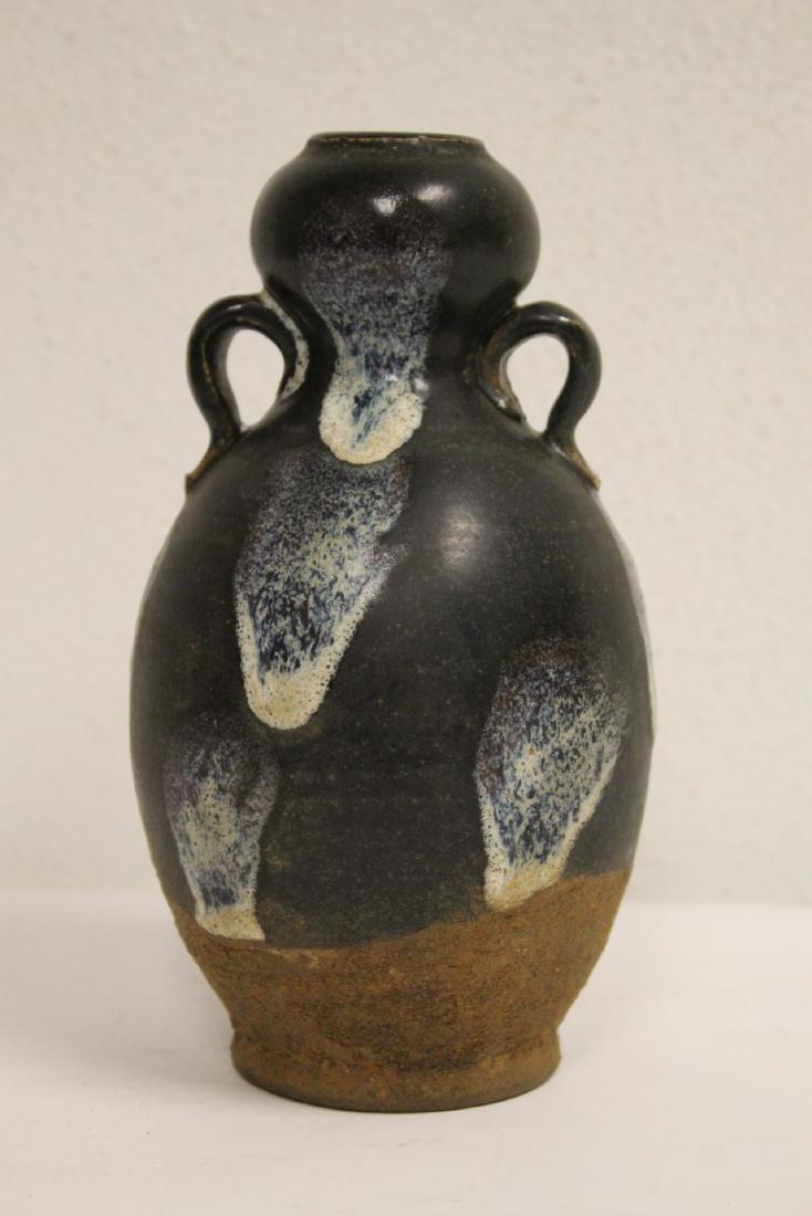 Song style brown glazed pottery jar (1 of 10)