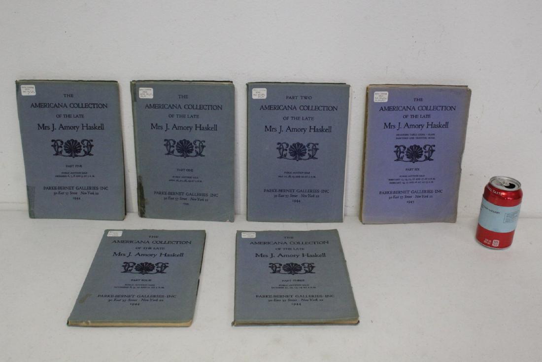 6 Sotheby's auction catalogs in 1944 (1 of 9)