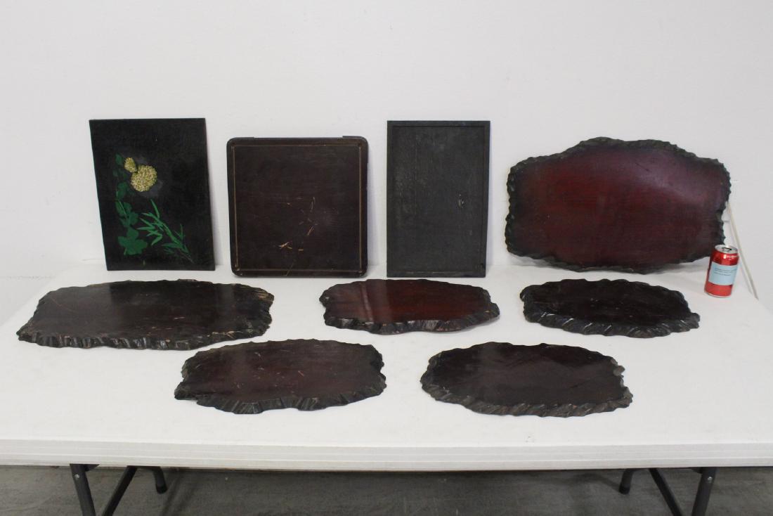 9 flat wood stands (1 of 11)