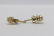 Pair 14K Y/G diamond stud earrings - 5