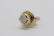 Pair 14K Y/G diamond stud earrings - 9
