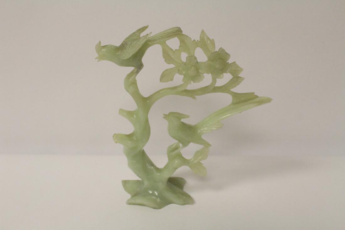 Chinese jade carved bird group (1 of 11)