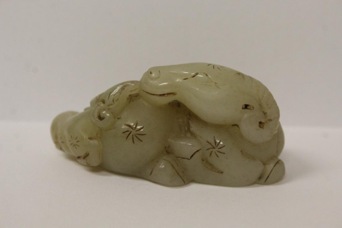 white jade carved horse (1 of 11)