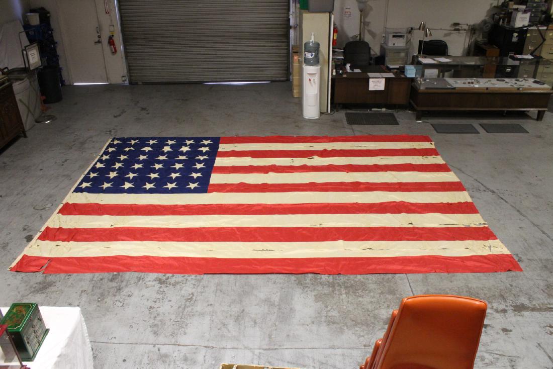 A large vintage American flag (1 of 14)