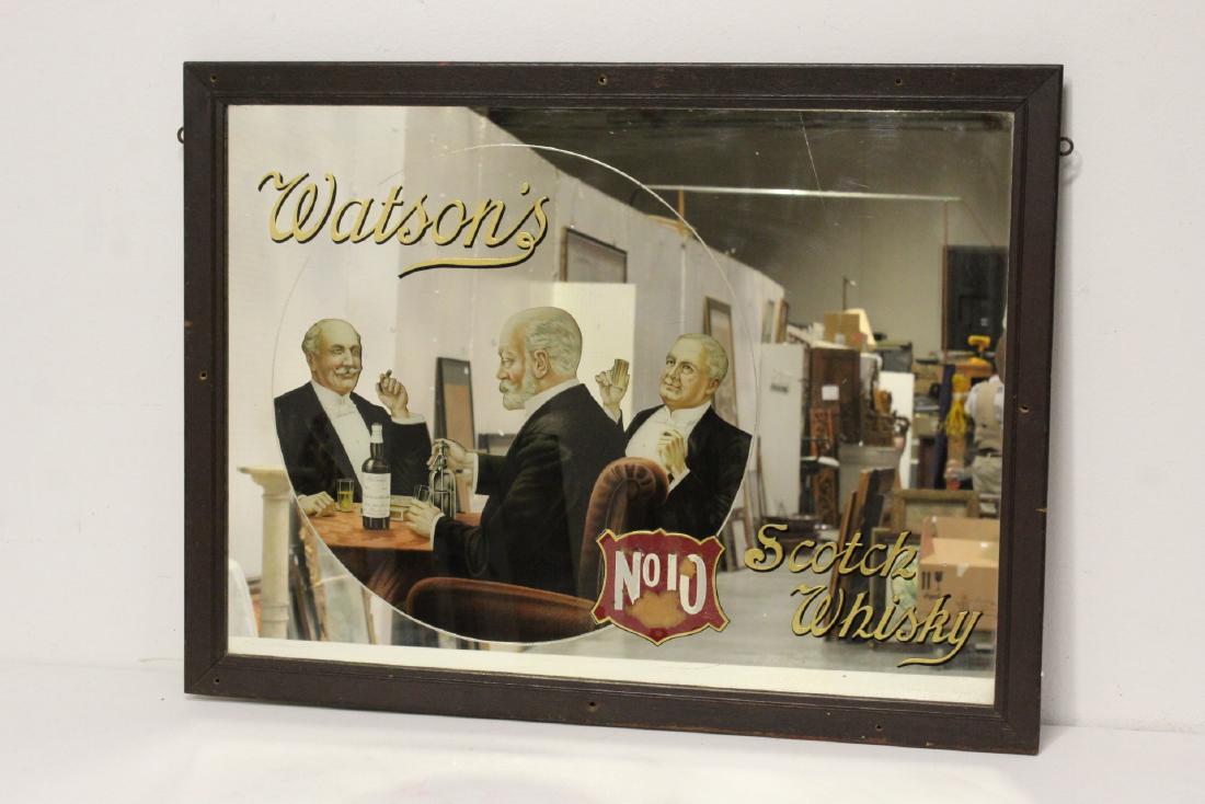 Advertisement panel "Watson's scotch whiskey" (1 of 11)
