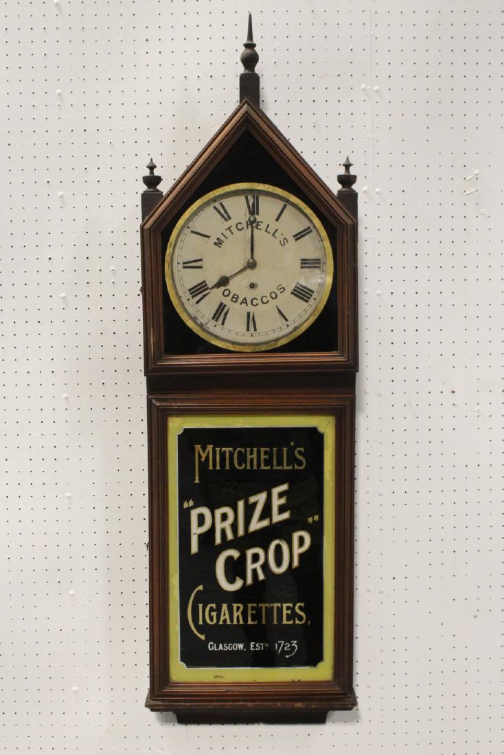antique clock made for advertisement (1 of 11)