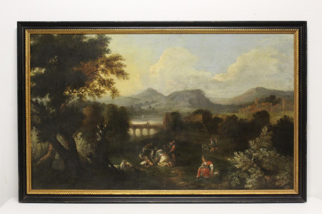 An important 17th/18th century oil on canvas (1 of 12)