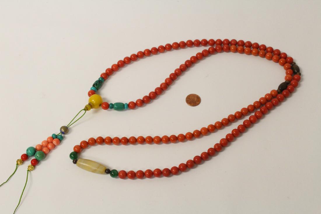 A coral like bead necklace (1 of 11)