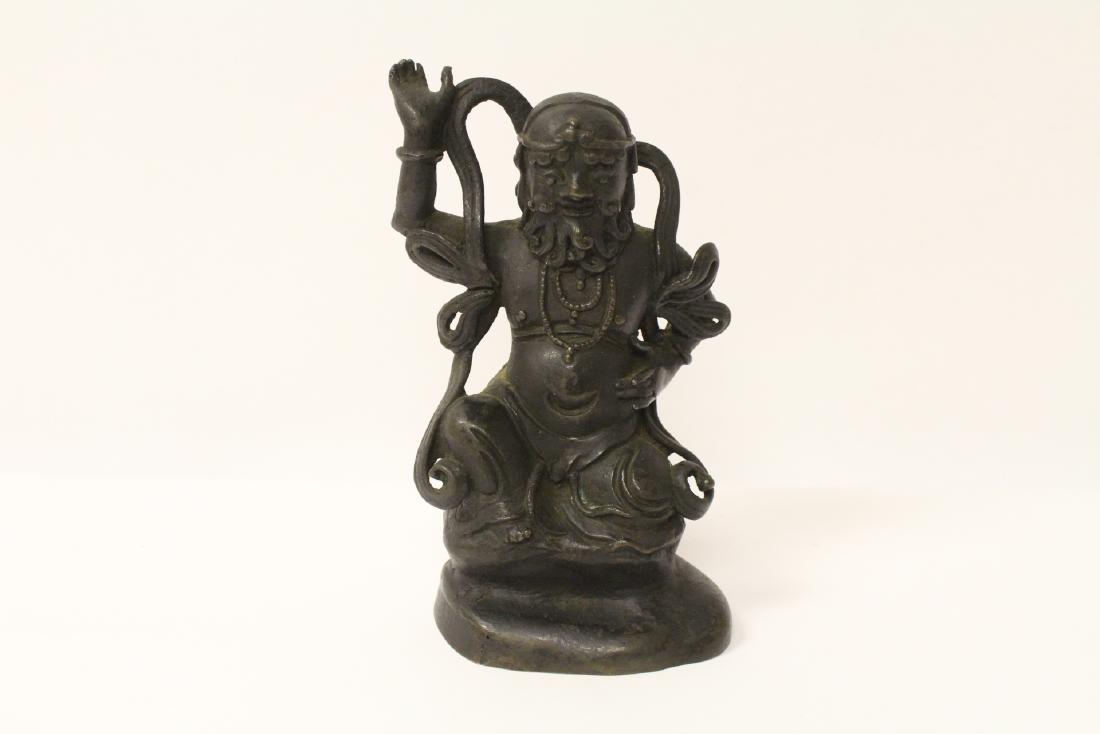 Chinese 18th c. or earlier bronze bronze sculpture (1 of 11)