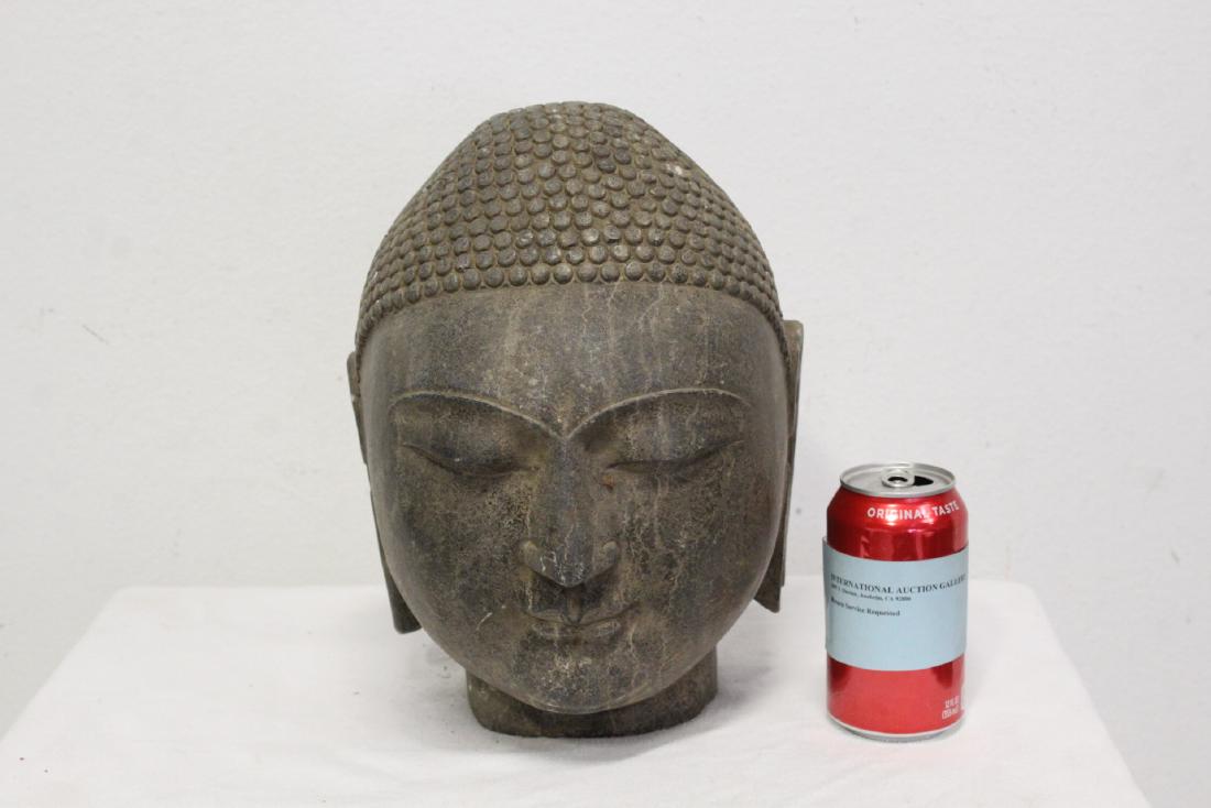Chinese stone Buddha head (1 of 10)