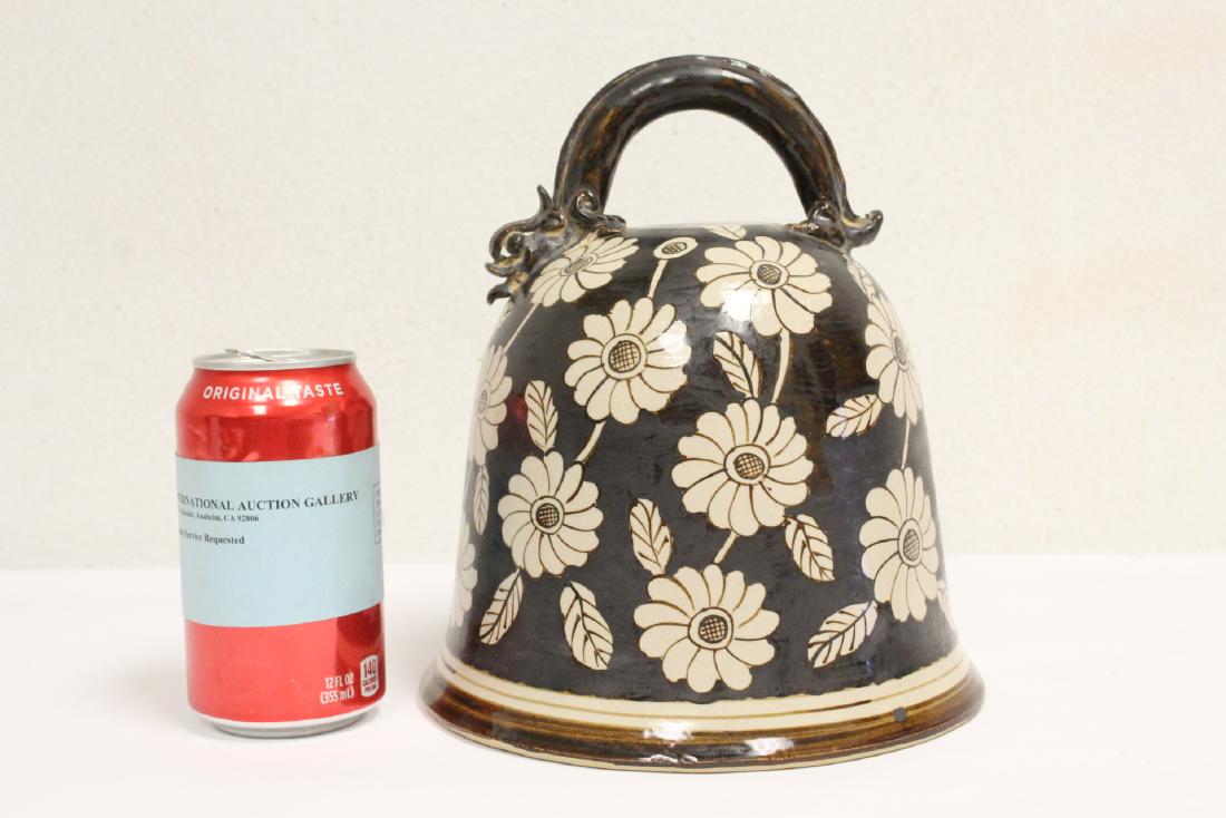 Song style pottery bell (1 of 10)