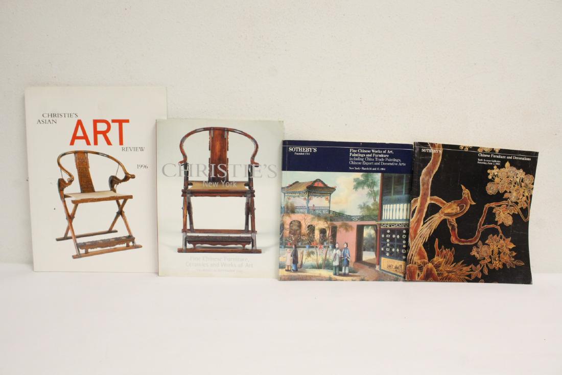 4 Sotheby's & Christie's furniture auction catalogs & (1 of 9)