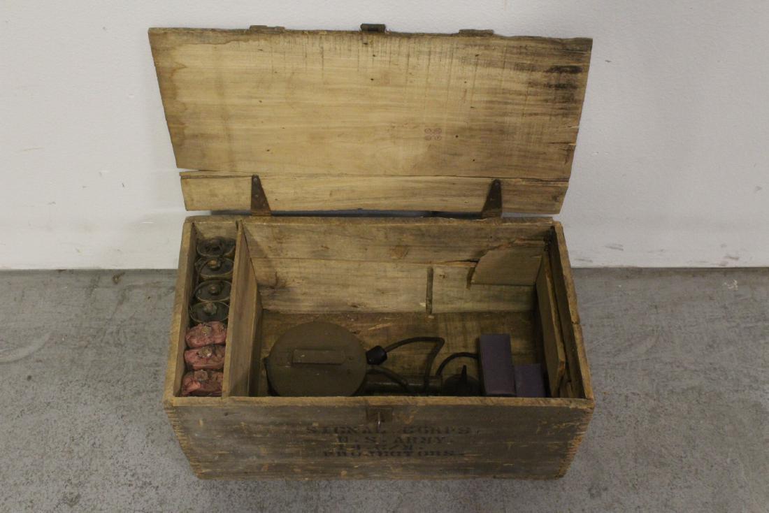 A rare US WWI or earlier signal light set (1 of 12)