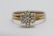 14K rose gold diamond ring - 2