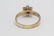 14K rose gold diamond ring - 4
