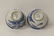 Pair Chinese antique blue and white porcelain bowls - 10