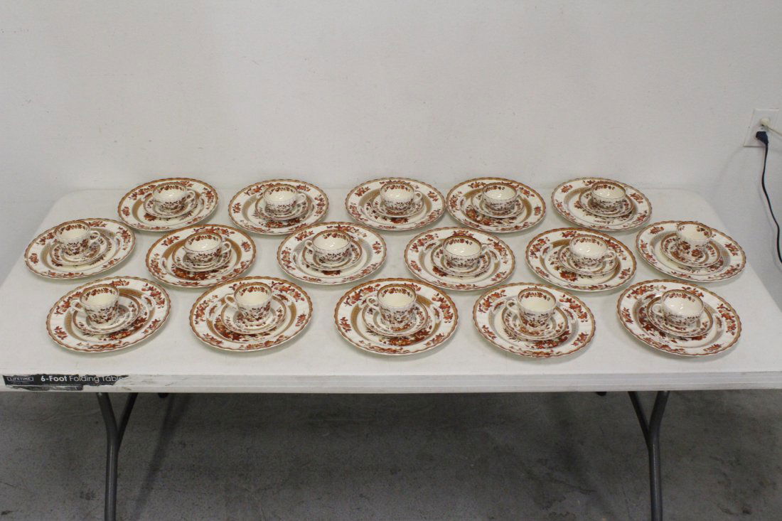 China set by Spode in Indian tree pattern (1 of 10)