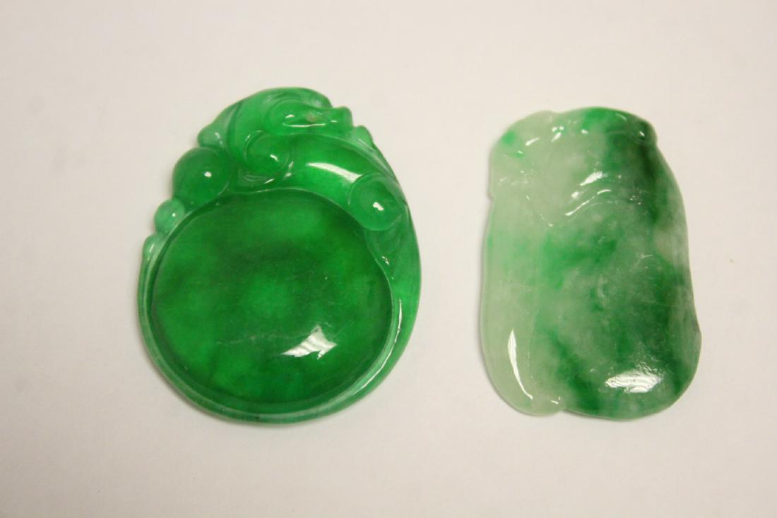 2 jadeite like ornaments (1 of 9)