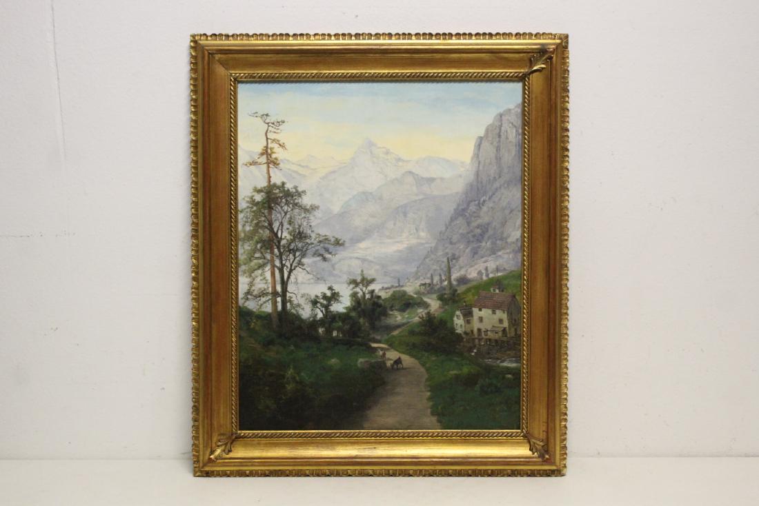 oil on canvas painting by James Gookins (1 of 11)